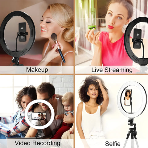Dimmable Ring Light – Selfie Light for YouTube & TikTok