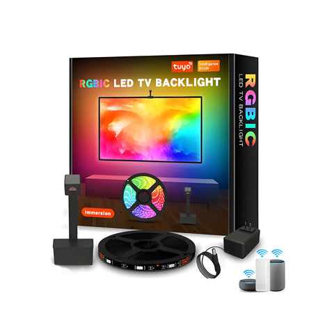 Smart LED Strip RGBIC – Music Sync Room Lighting