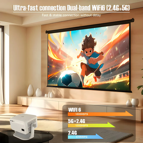 Magcubic L018 Projector – 1080P Smart Portable Home Cinema