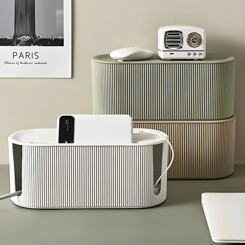 WiFi Router Box – Minimalist Cable Management Shelf