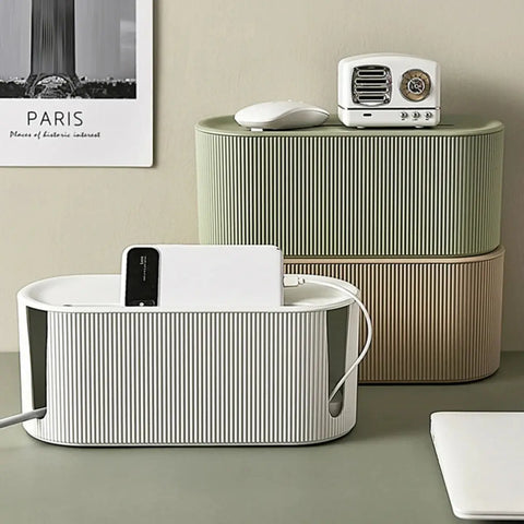 WiFi Router Box – Minimalist Cable Management Shelf