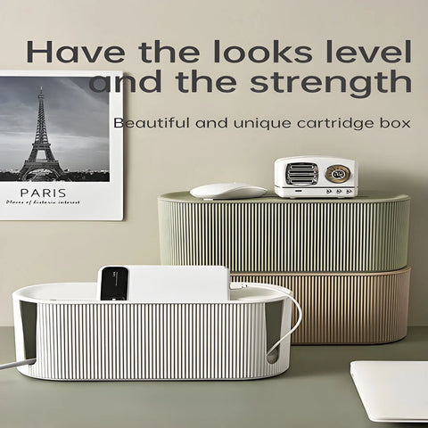 WiFi Router Box – Minimalist Cable Management Shelf