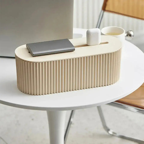 Transparent Cable Box – Dustproof Tech Organizer Case